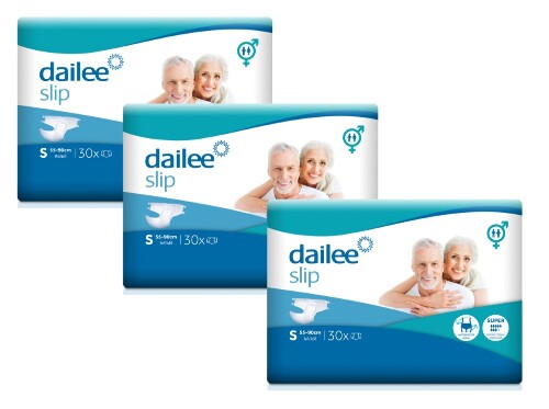 Комплект подгузников DAILEE SUPER S30x3