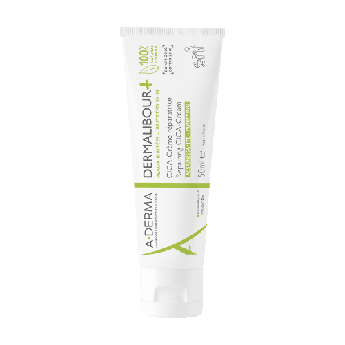 A-derma dermalibour+ cica восстанавливающий крем 50 мл