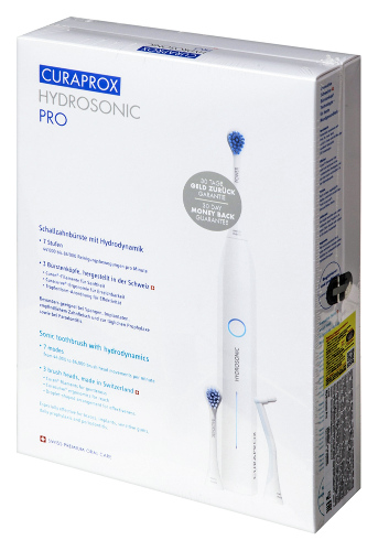 Curaprox зубная щетка электрическая звуковая hydrosonic pro
