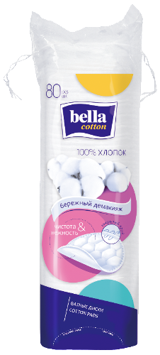 Купить Bella cotton диски ватные 80 шт. цена