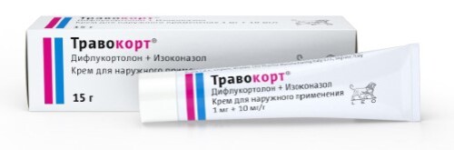Купить ТРАВОКОРТ 15,0 КРЕМ Д/НАРУЖ ПРИМ цена