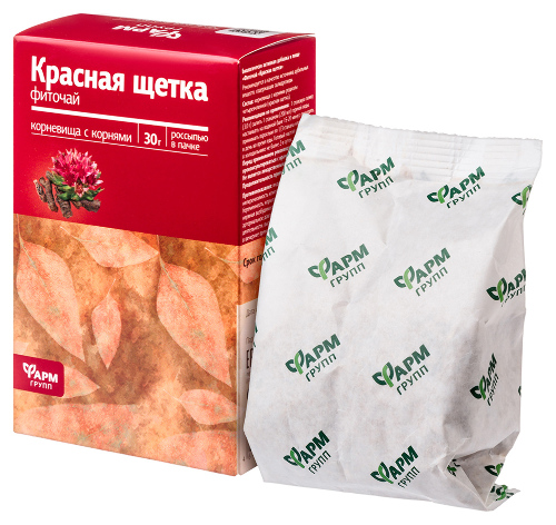КРАСНАЯ ЩЕТКА ФИТОЧАЙ