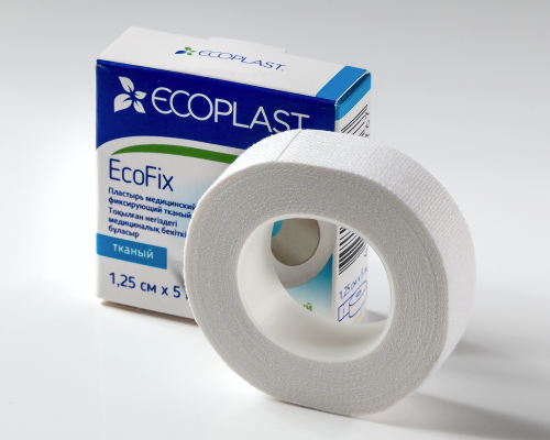 ECOPLAST ПЛАСТЫРЬ ECOFIX МЕДИЦИНСКИЙ ФИКСИРУЮЩИЙ ТКАНЫЙ