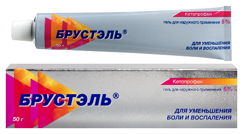 Брустэль 5% гель для наружного применения 50 гр