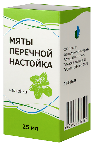 МЯТЫ ПЕРЕЧНОЙ НАСТОЙКА