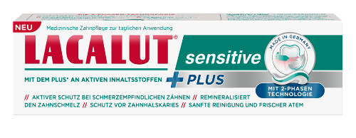 Lacalut sensitive plus зубная паста 75 мл