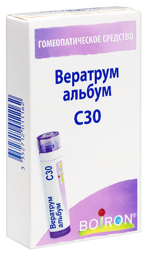 ВЕРАТРУМ АЛЬБУМ С30 ГОМЕОПАТ МОНОКОМП ПРЕПАРАТ РАСТИТ ПРОИСХОЖД