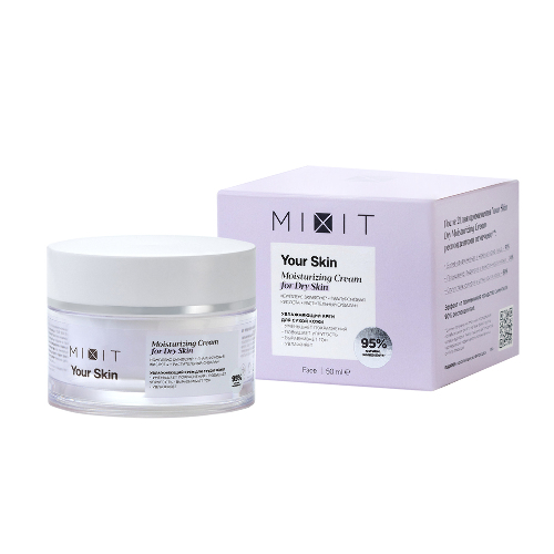 Mixit your skin крем для нормальной и склонной к сухости кожи лица увлажняющий 50 мл