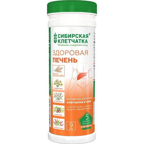 Сибирская клетчатка здоровая печень 170 гр