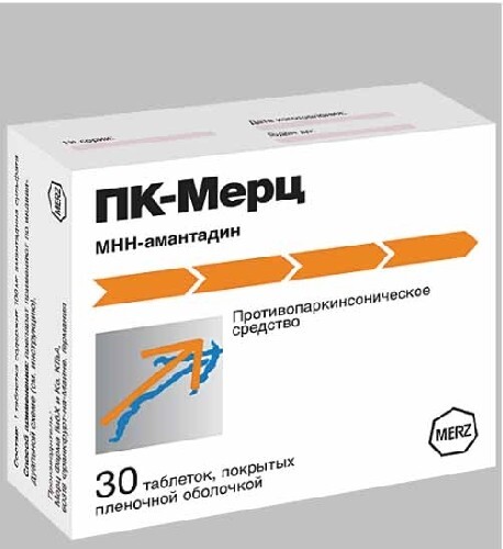 Пк-мерц 100 мг 30 шт. таблетки, покрытые пленочной оболочкой