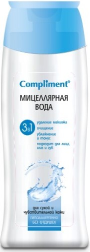 Купить Compliment мицеллярная вода 3 в 1 200 мл цена