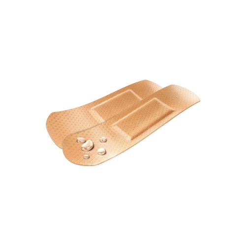 Пластырь cosmos water-resistant / Космос Водоотталкивающий (нестерильно) 20 шт./ набор 2 размера/