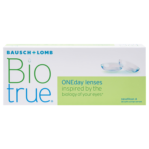 Купить Bausch+Lomb Biotrue® ONEday однодневные контактные линзы/-5,00/ 30 шт. цена