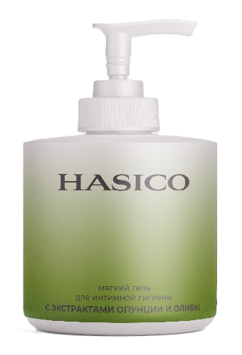 Hasico гель мягкий для интимной гигиены для женщин с экстрактами опунции и оливы 250 мл