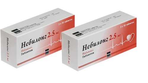 Набор из 2 уп Небилонг 0,0025 №30 табл со скидкой