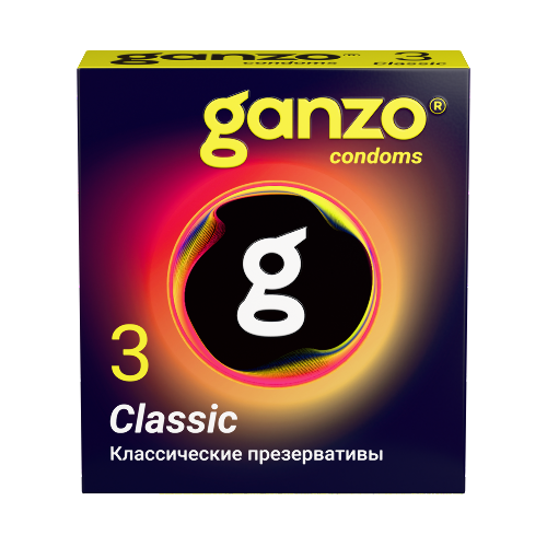 Презервативы ganzo classic гладкие 3 шт.