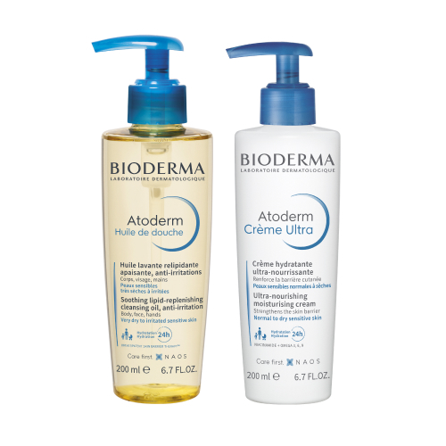 Набор Bioderma Atoderm для сухой кожи