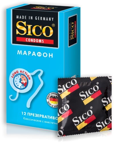 Купить Sico презерватив марафон 12 шт. в Москве Sico презерватив марафон 12 шт.