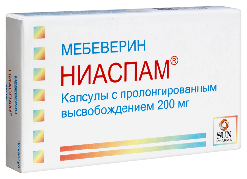 Ниаспам 200 мг 30 шт. капсулы