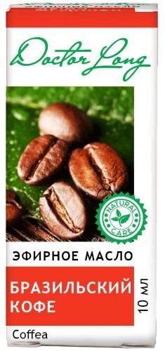 Купить Dr long масло эфирное бразильский кофе 10 мл цена