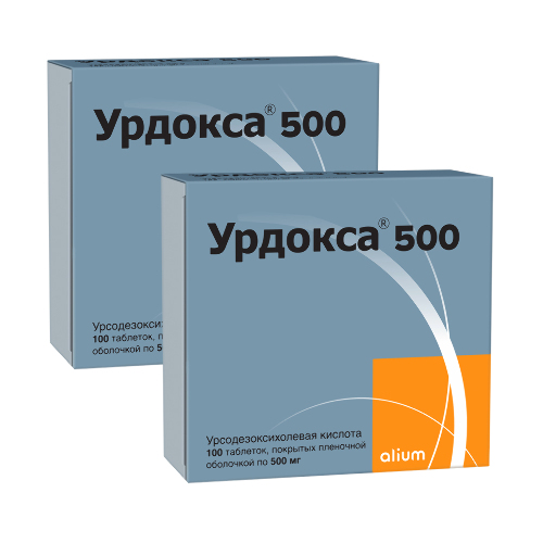 Набор Урдокса 500 0,5 №100 табл - 2 уп со скидкой