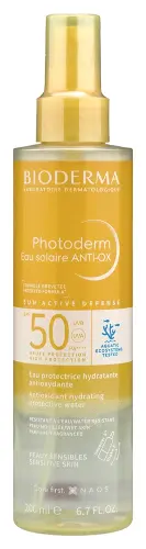 Bioderma photoderm спрей солнцезащитный антиоксидантный увлажняющий spf50 200 мл