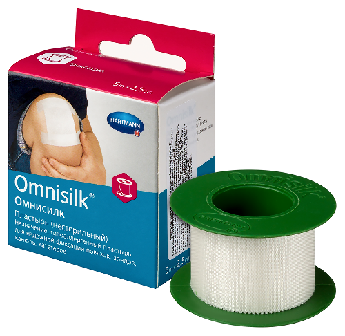 ПЛАСТЫРЬ OMNISILK НЕСТЕРИЛЬНЫЙ