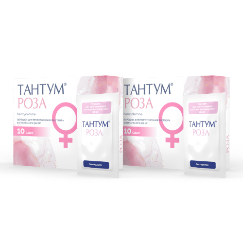 Набор Тантум Роза 500г порошок со скидкой 30% на вторую упаковку