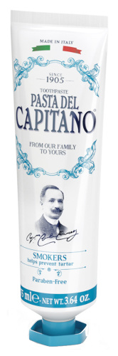 Pasta del capitano 1905 зубная паста для курящих 75 мл