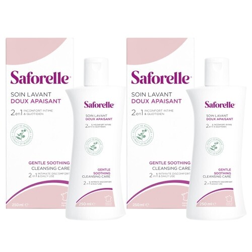 Набор из 2уп САФОРЕЛЬ гель д/интимной гигиены БЕРЕЖНОЕ ОЧИЩЕНИЕ 250мл по специальной цене