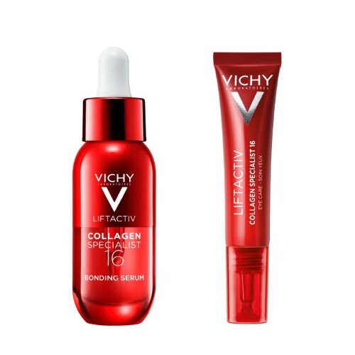 Набор VICHY LIFTACTIV COLLAGEN SPECIALIST 16: сыворотка для лица + крем д/кожи вокруг глаз