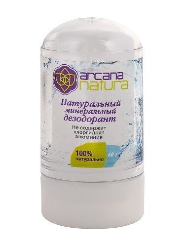 Дезодорант натуральный твердый для тела 60 гр