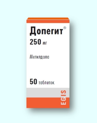 Купить Допегит 250 мг 50 шт. таблетки цена