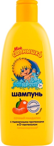 Купить Мое солнышко шампунь детский сочный мандарин 400 мл цена