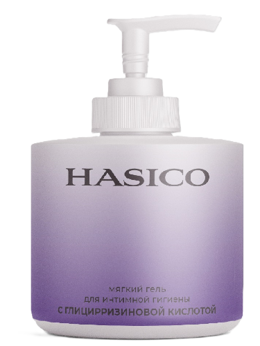 Hasico гель мягкий для интимной гигиены для женщин с глицирризиновой кислотой 250 мл