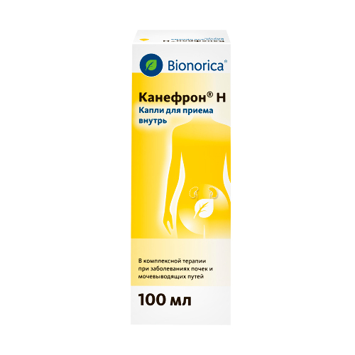 Канефрон Н капли для приема внутрь 100 мл флакон