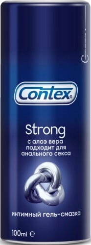 Купить Гель-смазка интимная Contex Strong 100 мл по цене 841 руб в Москве Гель-смазка интимная Contex Strong 100 мл