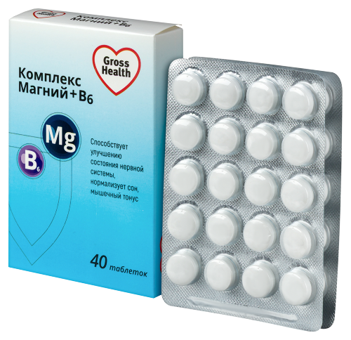 КОМПЛЕКС МАГНИЙ+В6