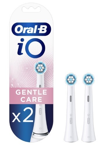 Насадка сменная для электрических зубных щеток io gentle care 2 шт.