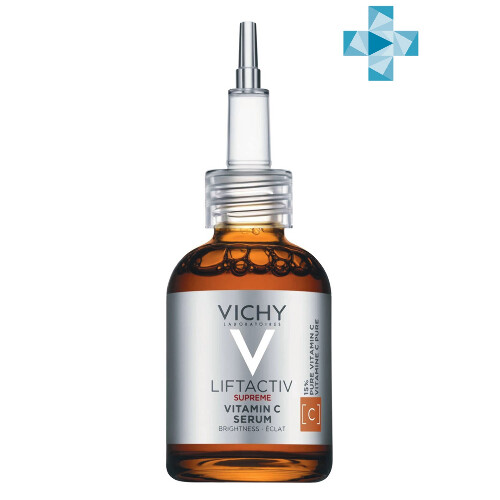 Купить Vichy liftactiv supreme сыворотка для сияния кожи концентрированная с витамином с 20 мл цена