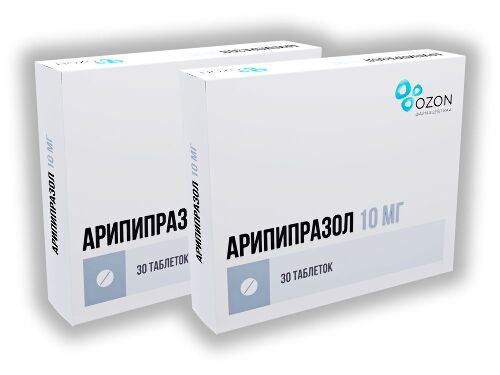 Купить Арипипразол 10 мг 30 шт. блистер таблетки в Москве Арипипразол 10 мг 30 шт. блистер таблетки