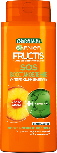 Купить Garnier fructis sos восстановление укрепляющий шампунь 700 мл цена