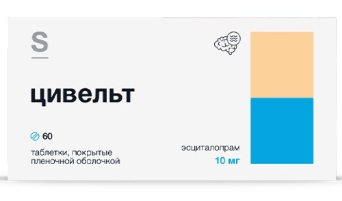 Цивельт 10 мг 60 шт. блистер таблетки, покрытые пленочной оболочкой