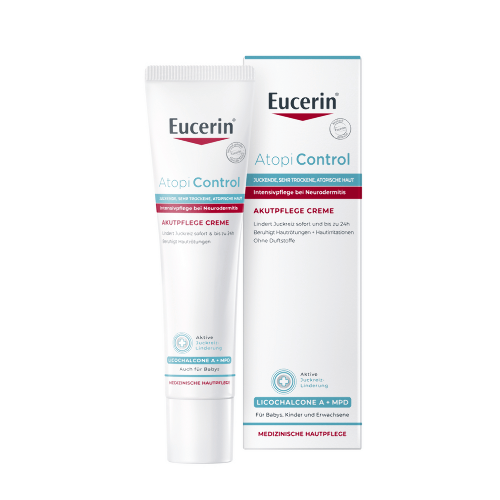 Eucerin atopi control успокаивающий крем для взрослых детей и младенцев 40 мл