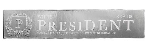 President зубная паста white 75 гр