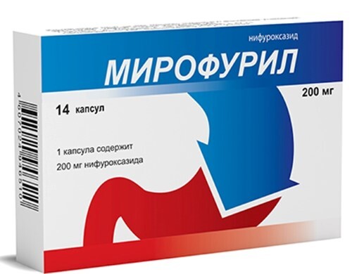 Купить Мирофурил 200 мг 14 шт. капсулы цена
