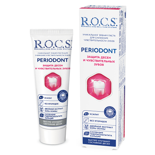 Rocs зубная паста periodont 94 гр