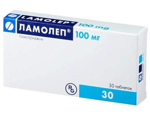 Ламолеп 100 мг 30 шт. таблетки