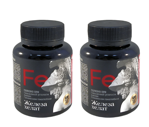 НАБОР ХЕЛАТНЫЙ КОМПЛЕКС ЖЕЛЕЗА N30 КАПС ПО 446МГ закажи 2 упаковки по специальной цене