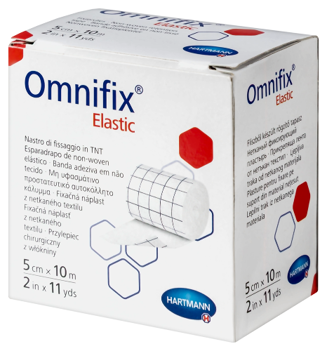 ПЛАСТЫРЬ OMNIFIX ELASTIC/ОМНИФИКС ЭЛАСТИК Н/СТЕР 10МX5СМ НЕТКАНЫЙ ФИКСИРУЮЩИЙ